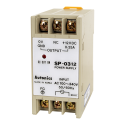 SP-0312  12VDC Çıkış 0,25A 3W Giriş 100-240VAC Giriş Raya Montaj Anahtarlamalı Güç Kaynağı